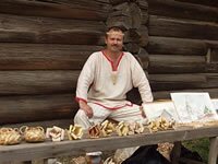 Кострома. Фольклорный праздник в музее деревянного зодчества. Фото Алексея Муравьева 